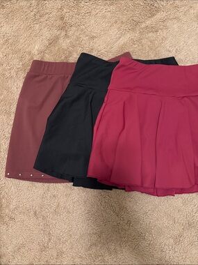 HALARA Mini Skirt Trio